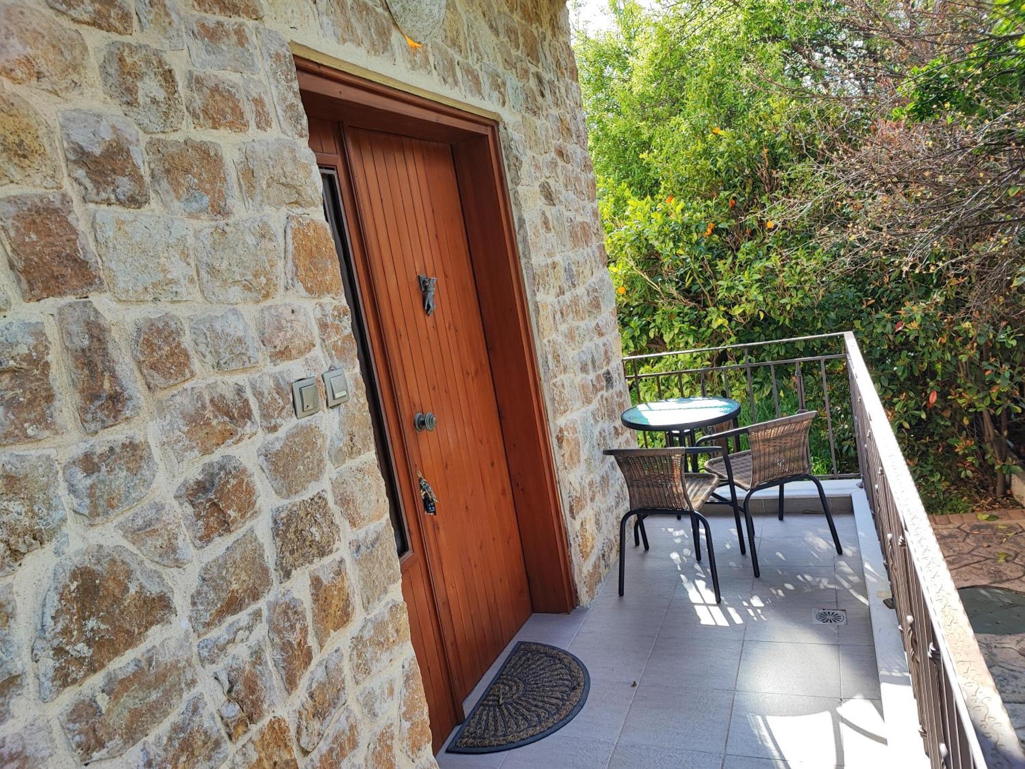 Apartamento Stone House With Seaview Nea Poteidaia Exterior foto