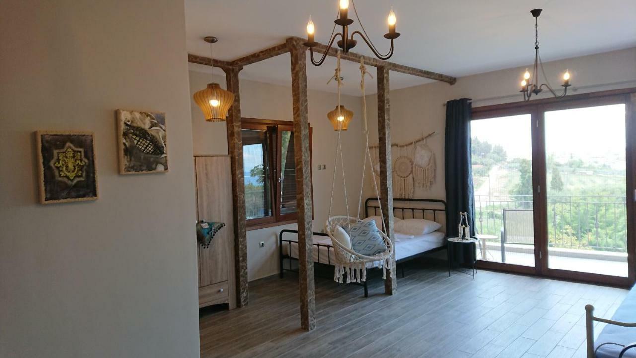 Apartamento Stone House With Seaview Nea Poteidaia Exterior foto